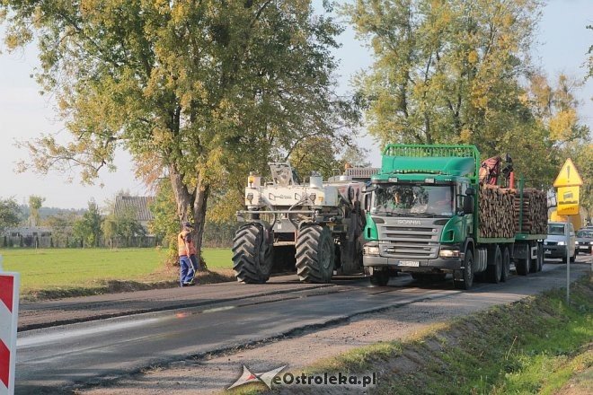 Ruszył długo oczekiwany remont krajowej 53 na odcinku Łodziska Dylewo [05.10.2015] - zdjęcie #7 - eOstroleka.pl