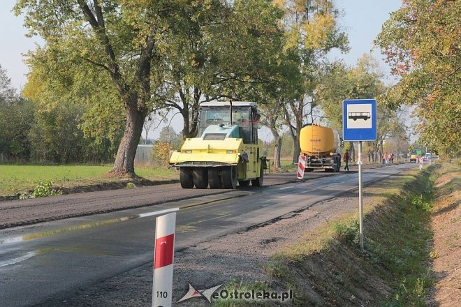Ruszył długo oczekiwany remont krajowej 53 na odcinku Łodziska Dylewo [05.10.2015] - zdjęcie #13 - eOstroleka.pl