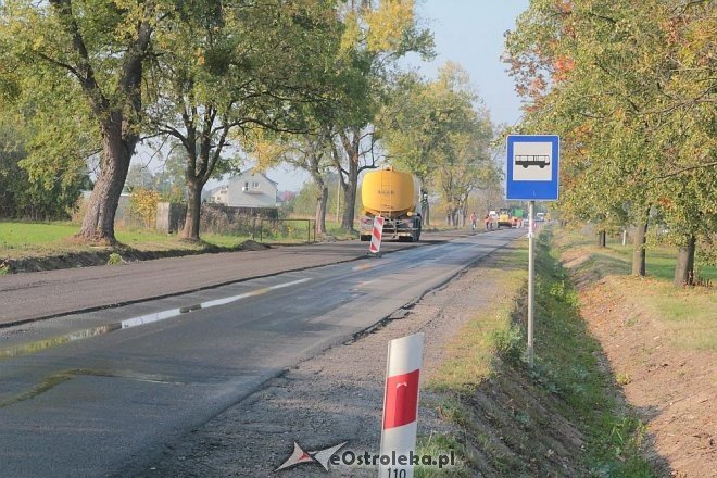 Ruszył długo oczekiwany remont krajowej 53 na odcinku Łodziska Dylewo [05.10.2015] - zdjęcie #22 - eOstroleka.pl