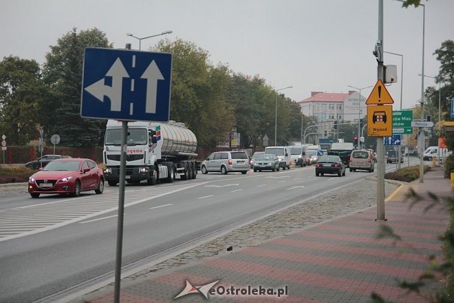 Ostrołęka: Most zamknięty a korki niewielkie [06.10.2015] - zdjęcie #2 - eOstroleka.pl