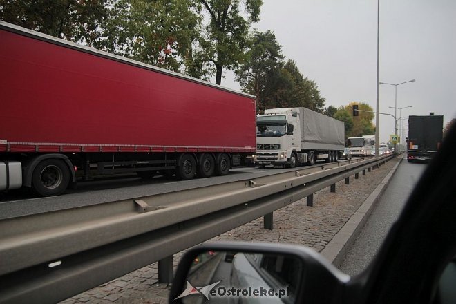 Ostrołęka: Most zamknięty a korki niewielkie [06.10.2015] - zdjęcie #5 - eOstroleka.pl