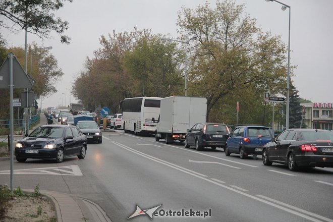 Ostrołęka: Most zamknięty a korki niewielkie [06.10.2015] - zdjęcie #15 - eOstroleka.pl