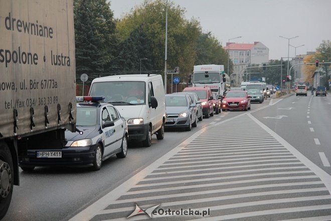 Ostrołęka: Most zamknięty a korki niewielkie [06.10.2015] - zdjęcie #20 - eOstroleka.pl