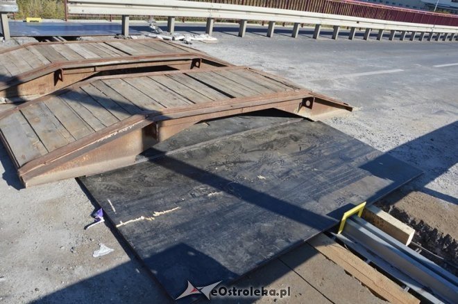 Remont nowego mostu - wyjazd z Ostrołęki [10.10.2015] - zdjęcie #4 - eOstroleka.pl