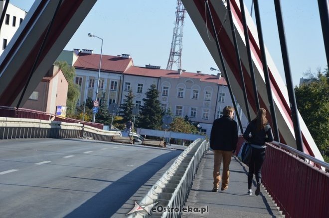 Remont nowego mostu - wyjazd z Ostrołęki [10.10.2015] - zdjęcie #6 - eOstroleka.pl