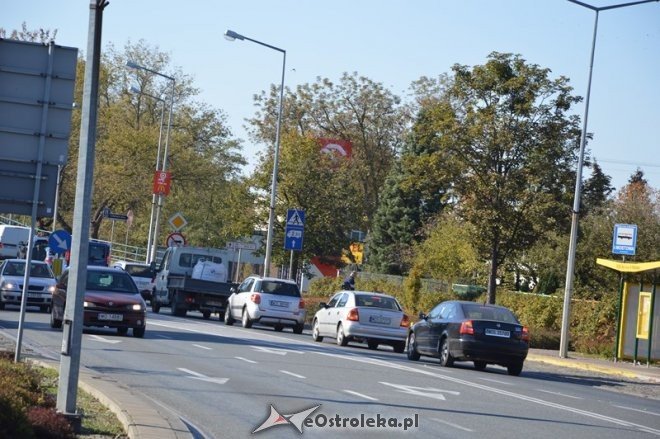 Remont nowego mostu - wyjazd z Ostrołęki [10.10.2015] - zdjęcie #20 - eOstroleka.pl