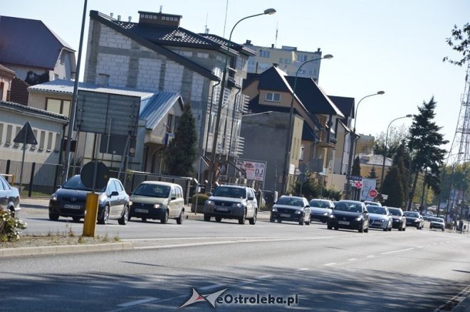 Remont nowego mostu - wyjazd z Ostrołęki [10.10.2015] - zdjęcie #21 - eOstroleka.pl