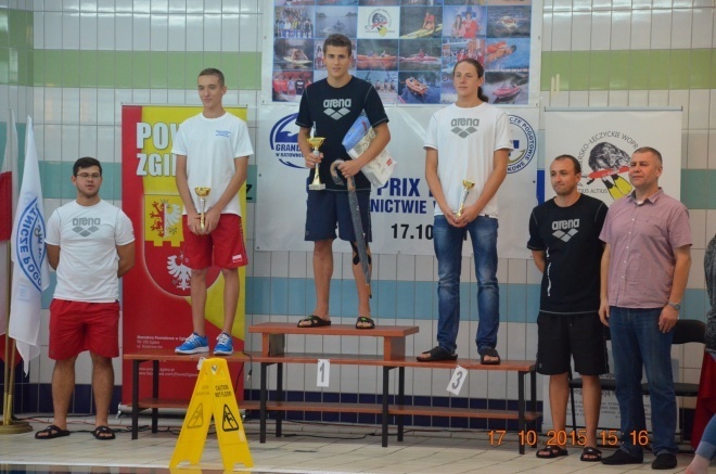 Karol Bojarski na Grand Prix Polski w ratownictwie wodnym [17.10.2015] - zdjęcie #16 - eOstroleka.pl