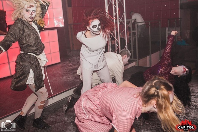 Halloween w Clubie Capitol Sypniewo [31.10.2015] - zdjęcie #5 - eOstroleka.pl