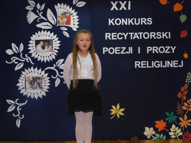 XXI  Międzyszkolny Konkurs Recytatorski Poezji i Prozy Religijnej w ostrołęckiej „dziesiątce” [07.11.2015] - zdjęcie #12 - eOstroleka.pl