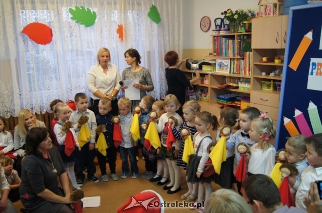 Pasowanie na przedszkolaka w Olszewie-Borkach [16.11.2015] - zdjęcie #12 - eOstroleka.pl