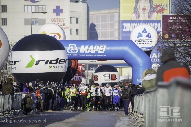 27. Warszawski Triathlon Zimowy  - zdjęcie #2 - eOstroleka.pl