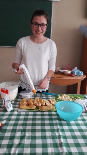 Angielska lekcja gotowania w I LO w Ostrołęce [17.03.2016] - zdjęcie #3 - eOstroleka.pl