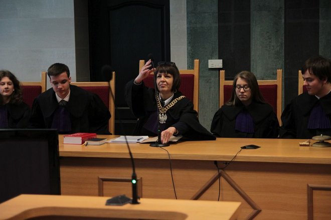 Pozorowana rozprawa w Sądzie Okręgowym w Ostrołęce [02.04.2016] - zdjęcie #18 - eOstroleka.pl
