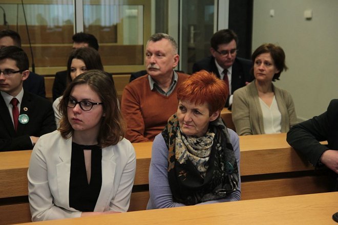 Pozorowana rozprawa w Sądzie Okręgowym w Ostrołęce [02.04.2016] - zdjęcie #25 - eOstroleka.pl