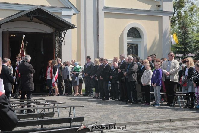 Miejskie obchody Święta Konstytucji 3 Maja w Ostrołęce [03.05.2016] - zdjęcie #8 - eOstroleka.pl