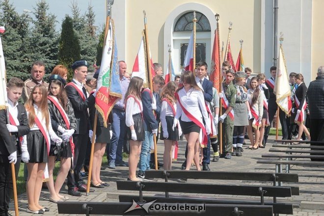 Miejskie obchody Święta Konstytucji 3 Maja w Ostrołęce [03.05.2016] - zdjęcie #13 - eOstroleka.pl