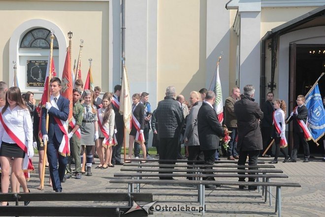 Miejskie obchody Święta Konstytucji 3 Maja w Ostrołęce [03.05.2016] - zdjęcie #14 - eOstroleka.pl