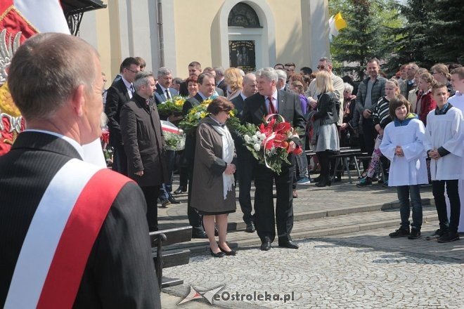 Miejskie obchody Święta Konstytucji 3 Maja w Ostrołęce [03.05.2016] - zdjęcie #24 - eOstroleka.pl