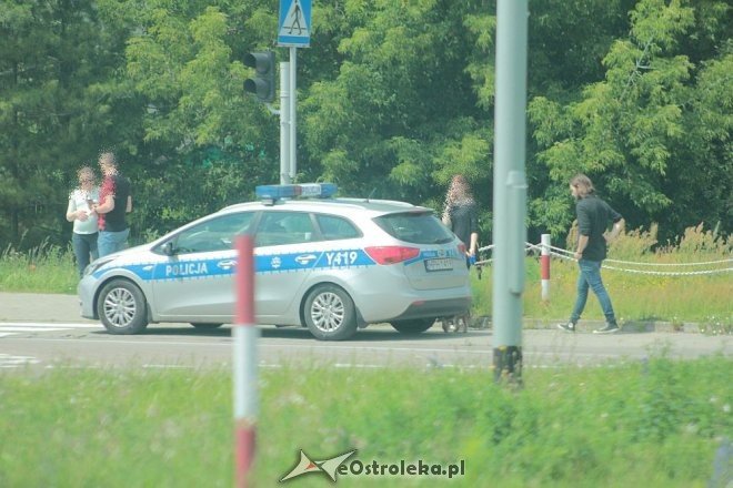 Kolizja na skrzyżowaniu Goworowskiej z Żebrowskiego [21.06.2016] - zdjęcie #3 - eOstroleka.pl