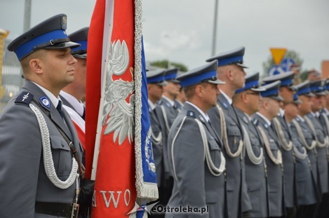 Uroczystości święta policji w Ostrołęce [22.07.2016] - zdjęcie #1 - eOstroleka.pl