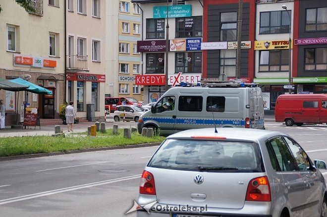 Wypadek na ulicy Kopernika w Ostrołęce [03.08.2016] - zdjęcie #1 - eOstroleka.pl