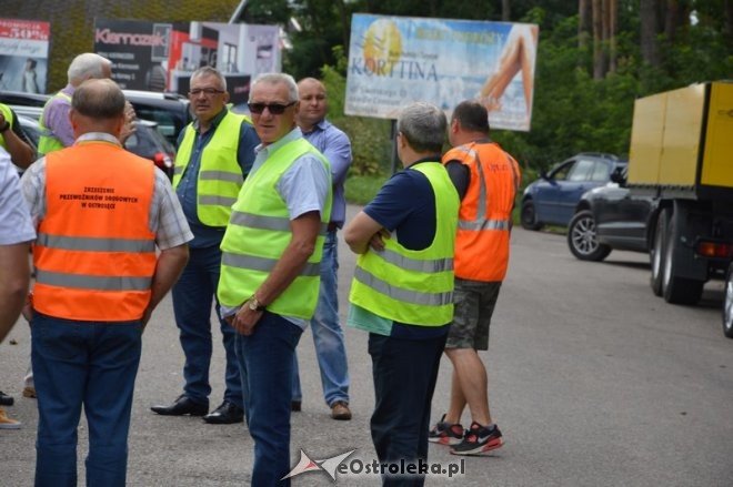 Protest ostrołęckich przewoźników [03.08.2016] - zdjęcie #4 - eOstroleka.pl