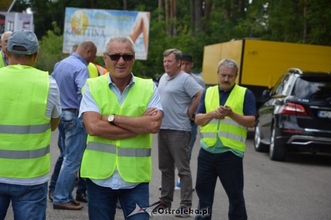 Protest ostrołęckich przewoźników [03.08.2016] - zdjęcie #5 - eOstroleka.pl