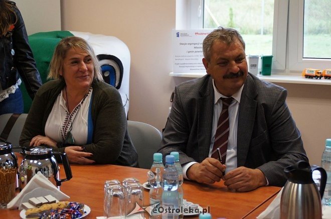 Turecka delegacja z wizytą w Samorządowej Stacji Segregacji Odpadów Komunalnych w Ostrołęce [05.09.2016] - zdjęcie #2 - eOstroleka.pl