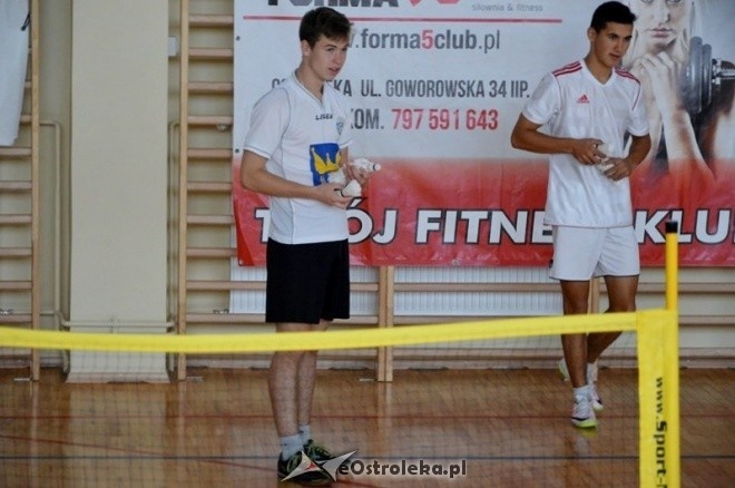 Trening badmintona z Wojciechem Szkudlarczykiem [08.10.2016] - zdjęcie #6 - eOstroleka.pl