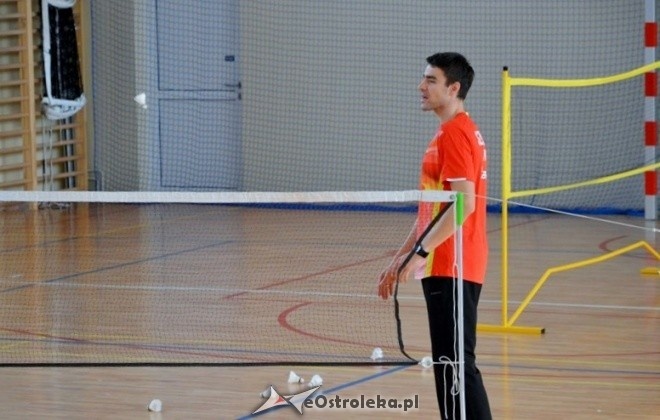 Trening badmintona z Wojciechem Szkudlarczykiem [08.10.2016] - zdjęcie #7 - eOstroleka.pl