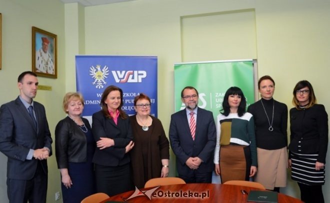 Podpisanie porozumienia ZUS i WSAP w Ostrołęce [19.10.2016] - zdjęcie #10 - eOstroleka.pl