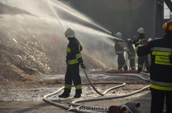 Akcja ratunkowa na terenie zakładów Stora Enso w Ostrołęce [ZDJĘCIA] - zdjęcie #3 - eOstroleka.pl