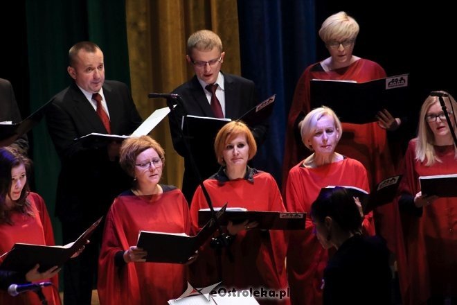 Wspólne śpiewanie pieśni patriotycznych z Ostrołęckim Chórem Kameralnym [WIDEO, ZDJĘCIA] - zdjęcie #28 - eOstroleka.pl