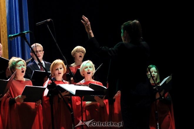 Wspólne śpiewanie pieśni patriotycznych z Ostrołęckim Chórem Kameralnym [WIDEO, ZDJĘCIA] - zdjęcie #49 - eOstroleka.pl
