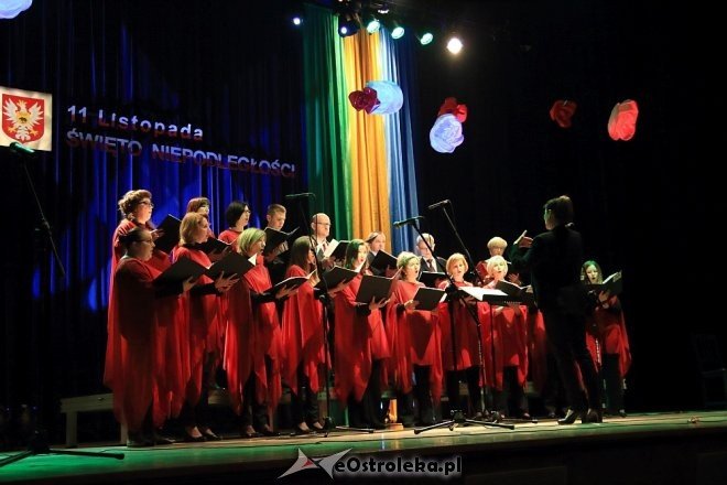 Wspólne śpiewanie pieśni patriotycznych z Ostrołęckim Chórem Kameralnym [WIDEO, ZDJĘCIA] - zdjęcie #52 - eOstroleka.pl