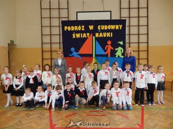 Ślubowanie klas pierwszych w Szkole Podstawowej w Olszewo-Borkach [ZDJĘCIA] - zdjęcie #5 - eOstroleka.pl
