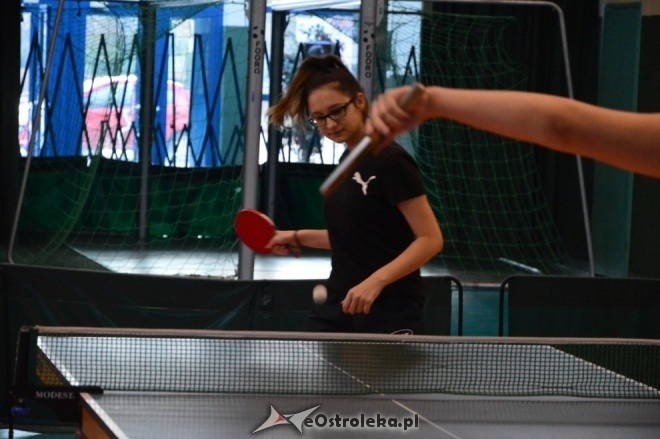 Mistrzostwa Ostrołęki szkół średnich w tenisie stołowym kobiet [01.12.2016] - zdjęcie #4 - eOstroleka.pl