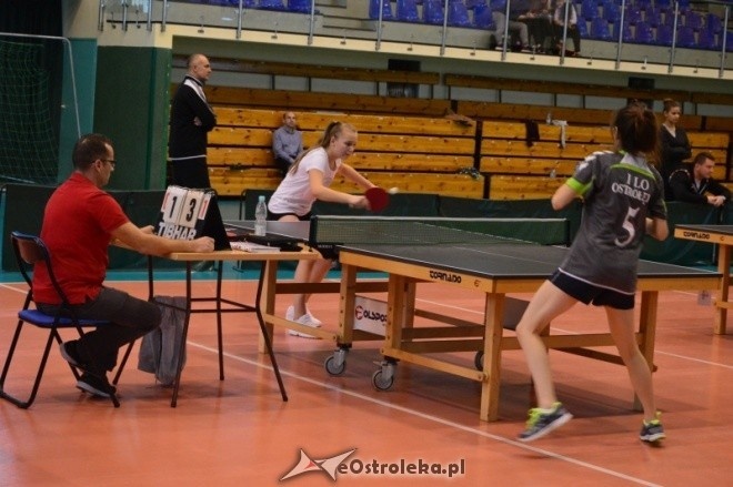 Mistrzostwa Ostrołęki szkół średnich w tenisie stołowym kobiet [01.12.2016] - zdjęcie #39 - eOstroleka.pl