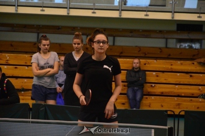Mistrzostwa Ostrołęki szkół średnich w tenisie stołowym kobiet [01.12.2016] - zdjęcie #43 - eOstroleka.pl