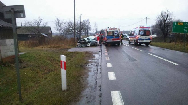 Wypadek w Rabędach: Jeden z kierowców był pijany [ZDJĘCIA] - zdjęcie #1 - eOstroleka.pl