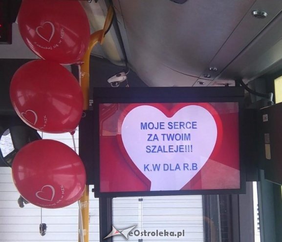 Walentynki z MZK. Zobaczcie jakie życzenia składali sobie zakochani [ZDJĘCIA] - zdjęcie #16 - eOstroleka.pl