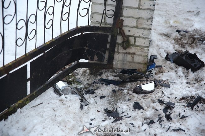 Wypadek w Strzałkach pod Kadzidłem [ZDJĘCIA] - zdjęcie #11 - eOstroleka.pl