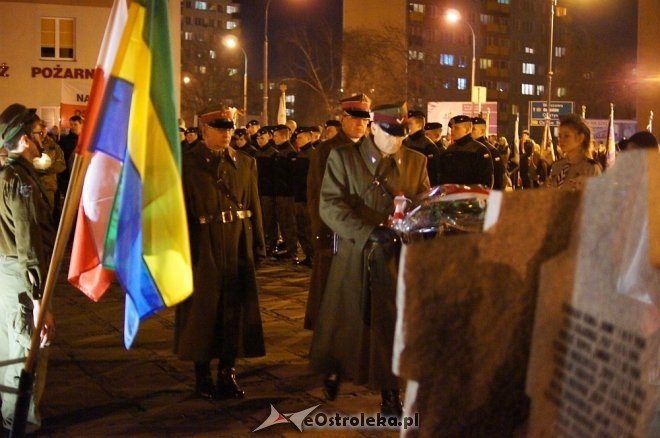 Miejskie obchody Narodowego Dnia Pamięcie Żołnierzy Wyklętych w Ostrołęce [01.03.2017] - zdjęcie #18 - eOstroleka.pl