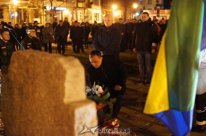 Miejskie obchody Narodowego Dnia Pamięcie Żołnierzy Wyklętych w Ostrołęce [01.03.2017] - zdjęcie #62 - eOstroleka.pl