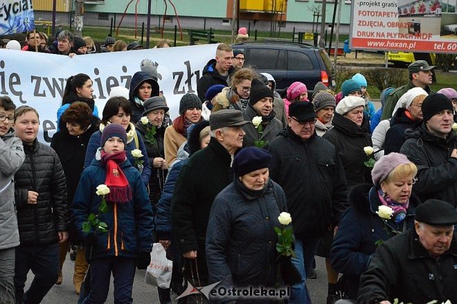 Marsz dla Życia i Rodziny w Ostrołęce [25.03.2017] - zdjęcie #35 - eOstroleka.pl