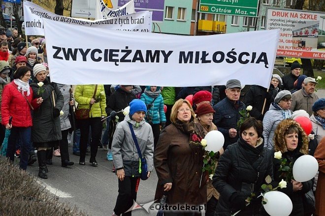 Marsz dla Życia i Rodziny w Ostrołęce [25.03.2017] - zdjęcie #42 - eOstroleka.pl