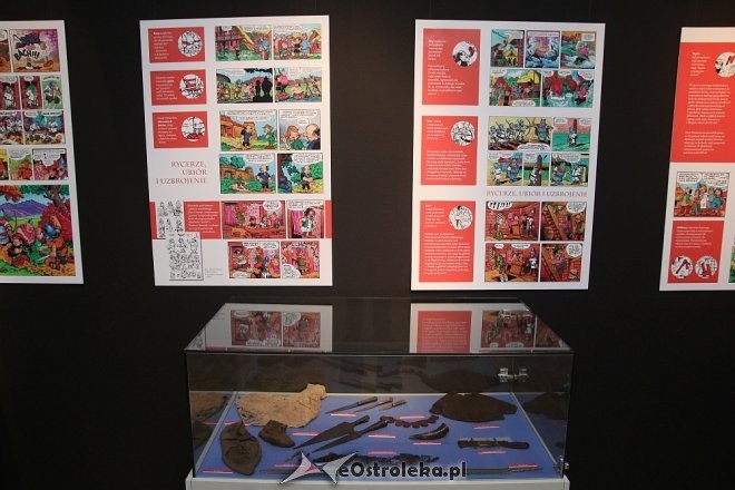 Wernisaż wystawy „Kajko i Kokosz – komiksowa archeologia” w Muzeum Kultury Kurpiowskiej [08.04.2017] - zdjęcie #33 - eOstroleka.pl