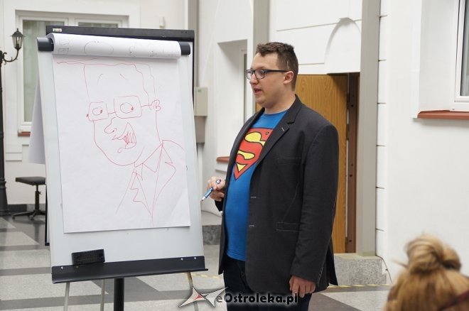 Warsztaty rysowania komiksów z Łukaszem Kucińskim w ostrołęckim muzeum [ZDJĘCIA] - zdjęcie #2 - eOstroleka.pl
