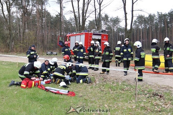 Ćwiczenia pożarowe w Lipiance [26.04.2017] - zdjęcie #35 - eOstroleka.pl
